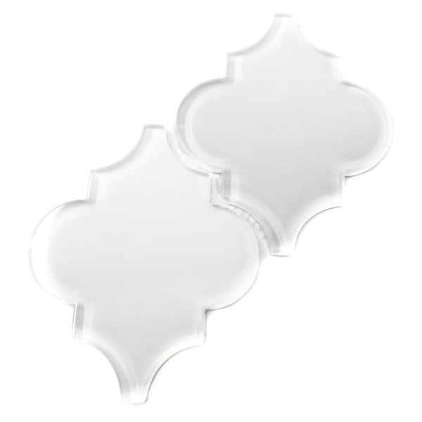 Giorbello 6 in. x 12 in. x 8mm Glass Subway Tile Sample - Zenithce
