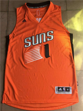 Phoenix Suns adidas Booker Replica Jersey - Orange - Zenithce