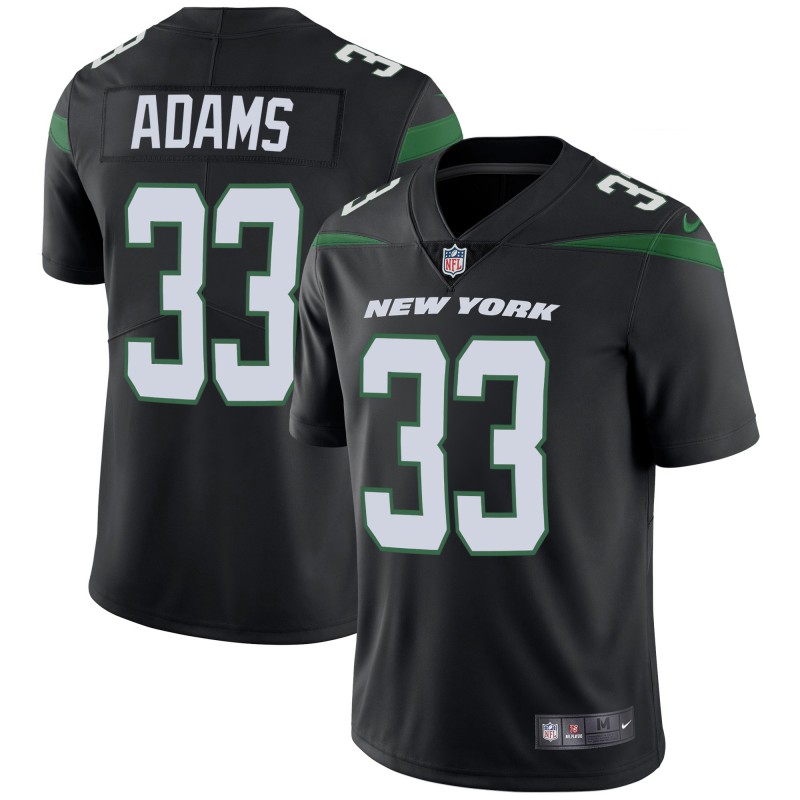 New York Jets #33 Jamal Adams Black Vapor Untouchable Limited Stitched Jersey - Zenithce