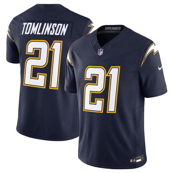 Los Angeles Chargers #21 LaDainian Tomlinson Navy 2025 F.U.S.E. Alternate Vapor Limited Football Stitched Jersey - Zenithce