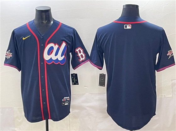 American League Boston Red Sox Blank Navy 2025 All-Star Edition Limited Stitched Jersey - Zenithce