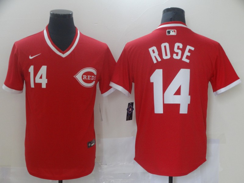 Cincinnati Reds #14 Pete Rose Red Cool Base Stitched Jersey - Zenithce