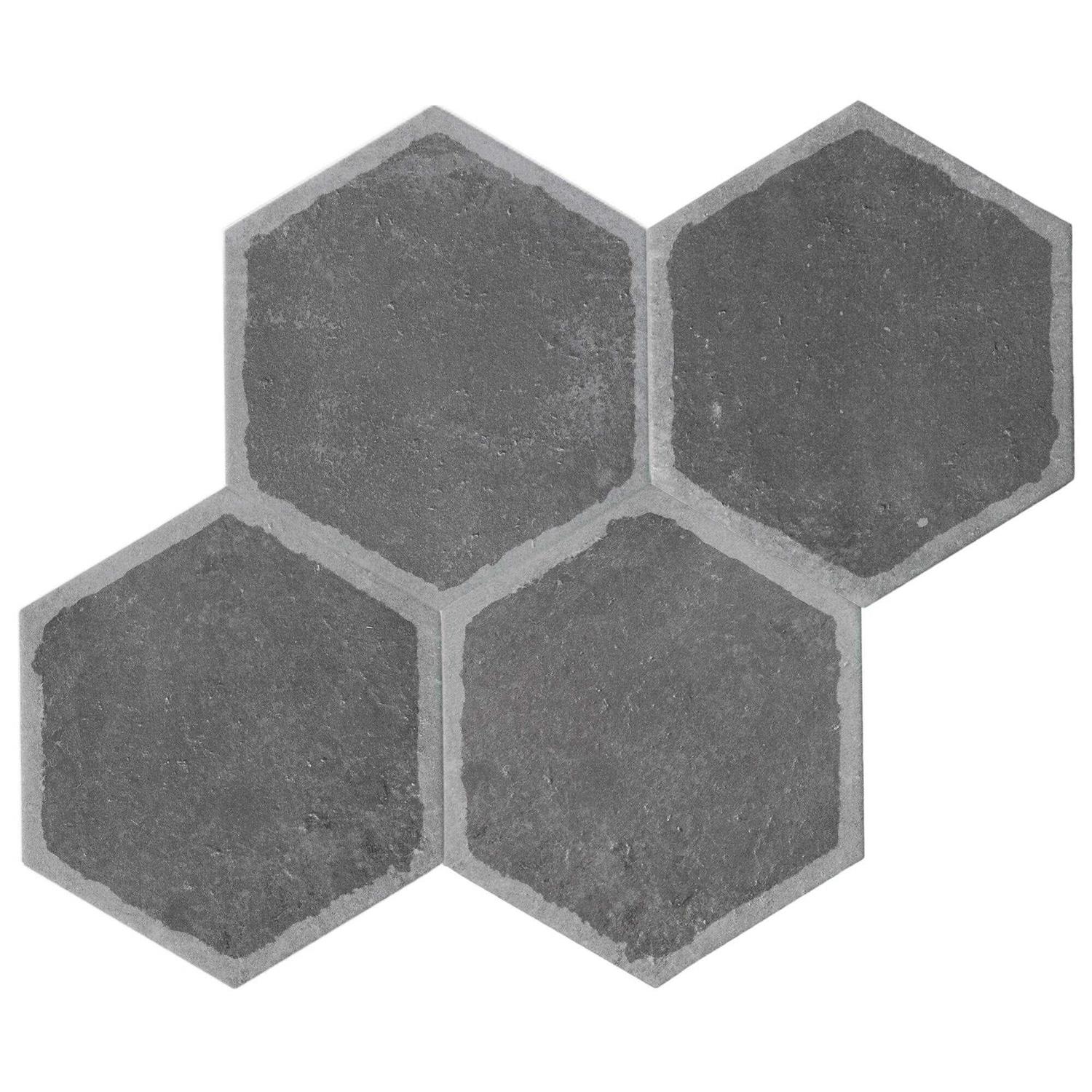 MOLOVO Dakota Hexagon 7.87 in. x 9.45 in. Matte Porcelain Floor and Wall Tile - Zenithce