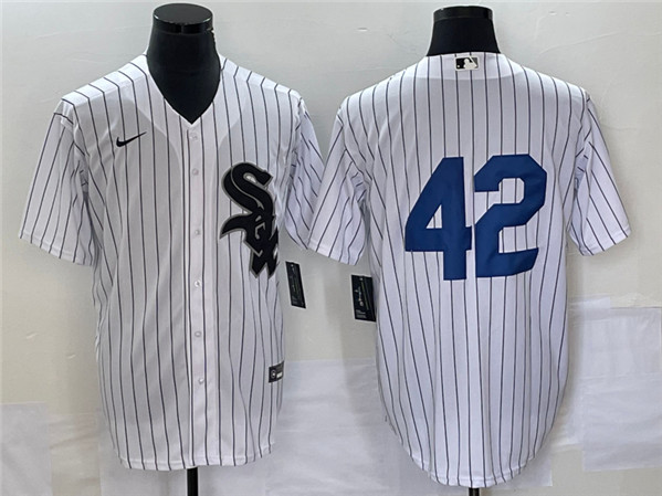 Chicago White Sox #42 Jackie Robinson White Cool Base Stitched Jersey - Zenithce