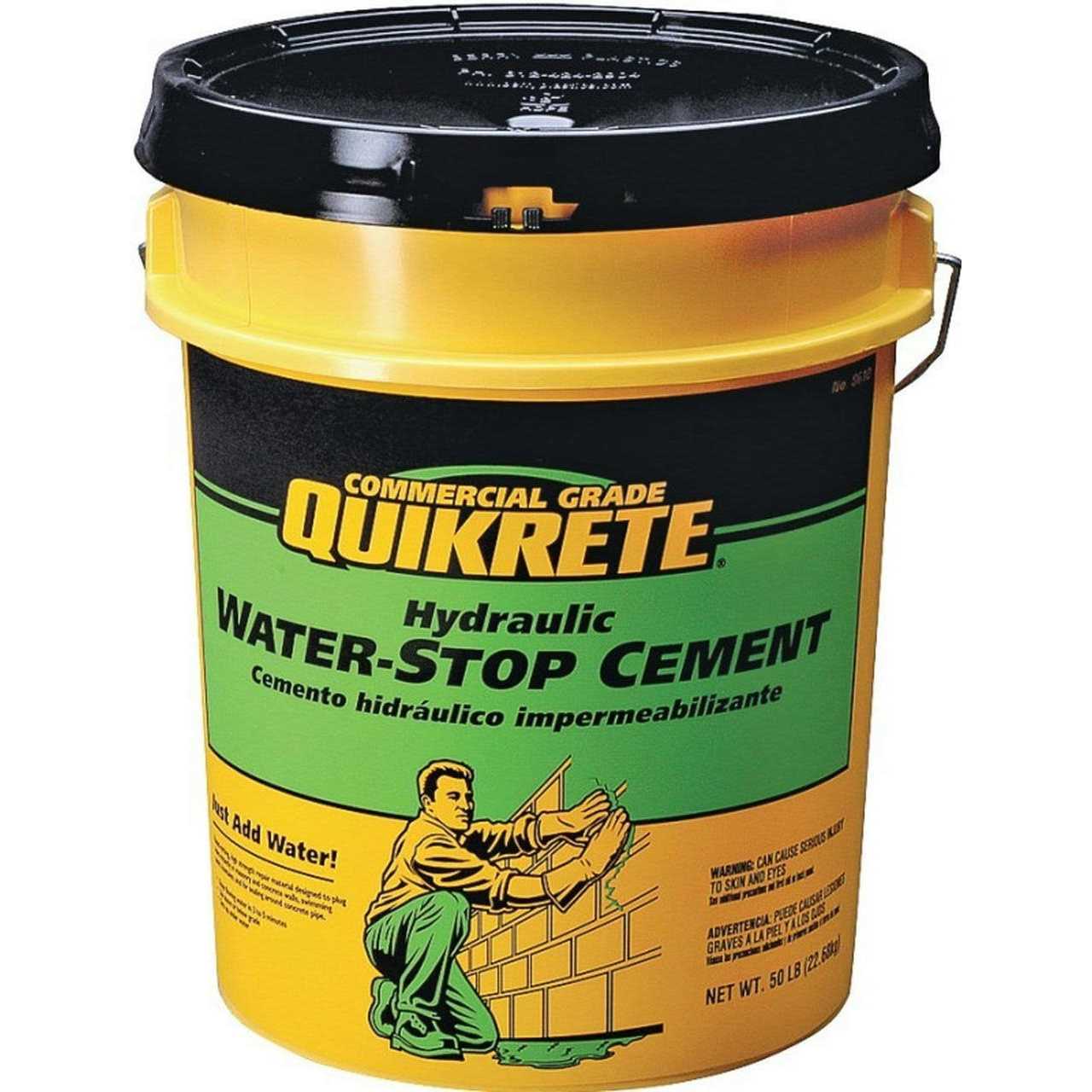 Quikrete Hydraulic Water-Stop Cement - Zenithce