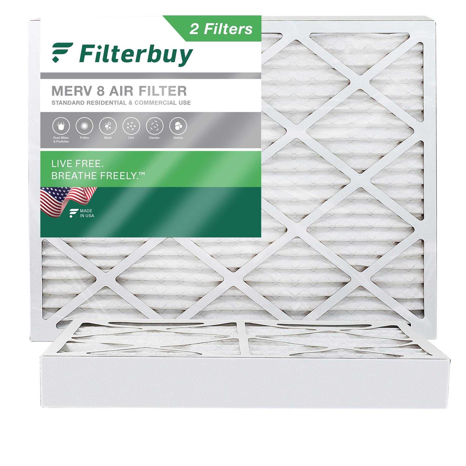 Filterbuy 20x25x4 Air Filter MERV 11 - Zenithce