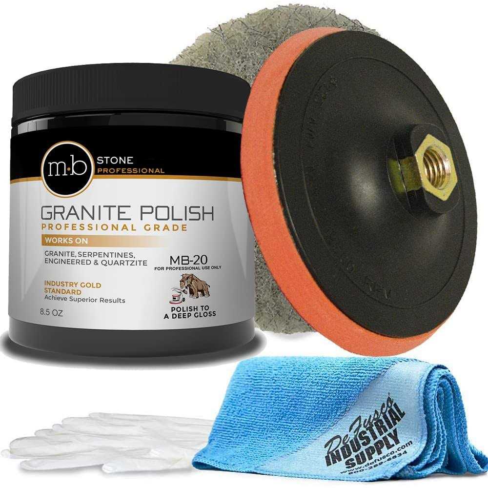 MB Stone Care Marble Polishing Powder Mb-11 8oz Marble Polish - Zenithce
