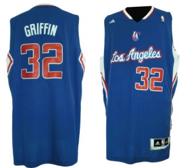 Los Angeles Clippers #32 Blake Griffin Revolution 30 Swingman Blue Jersey - Zenithce