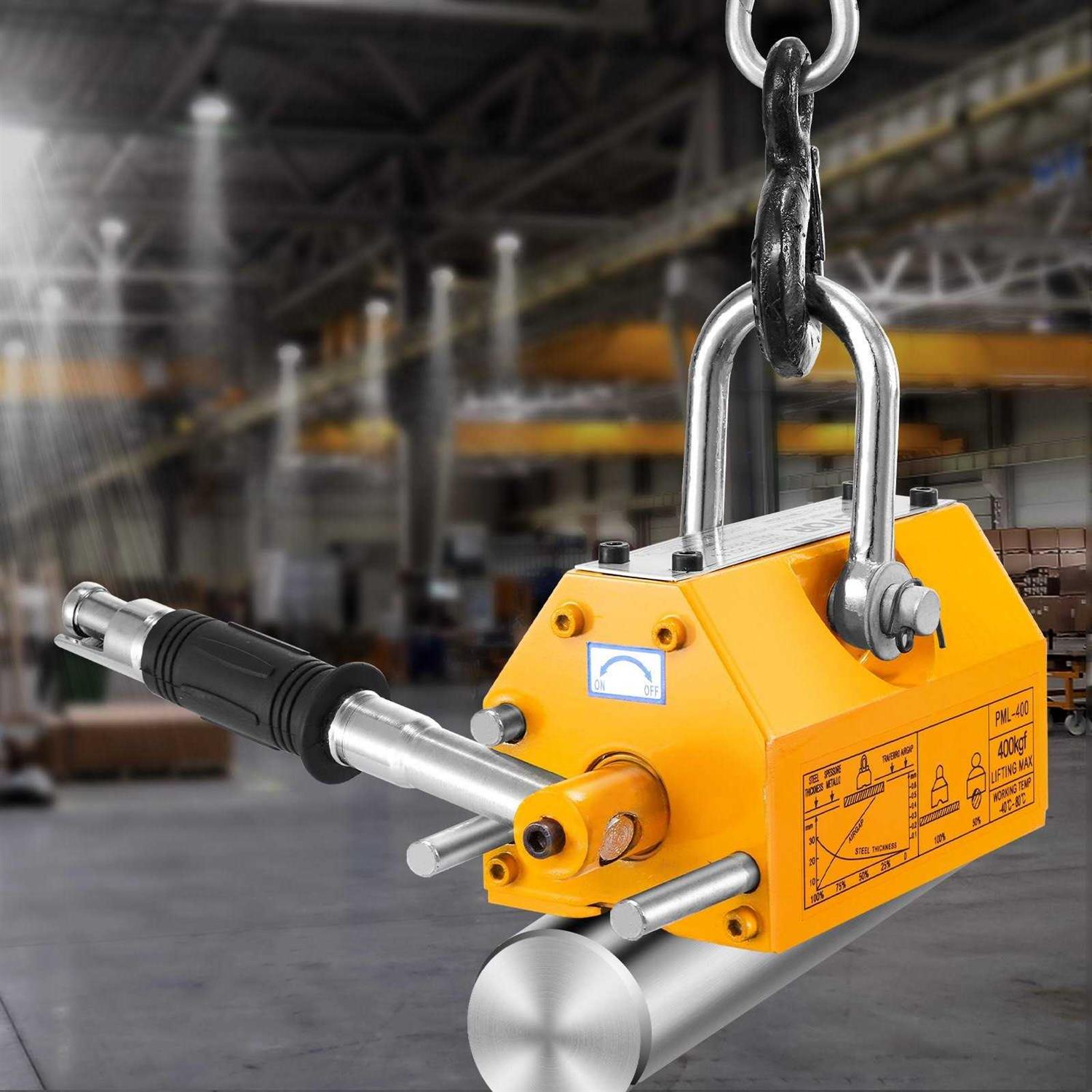 VEVOR Magnetic Lifter Pulling Capacity, 2.5 Safety Factor, Neodymium and Steel - Zenithce