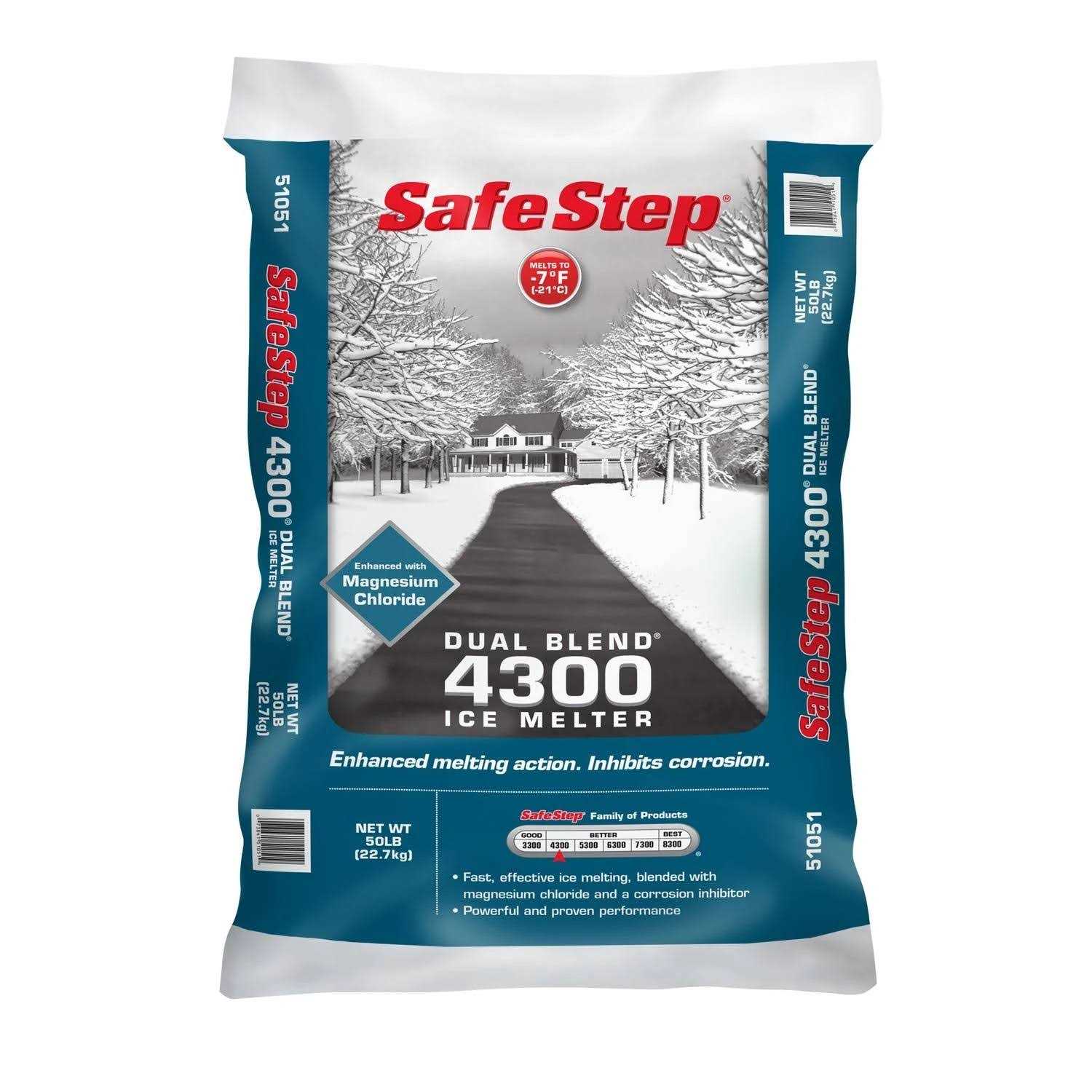 Safe Step 8300 Magnesium Chloride Ice Melt 50 lb. Granule - Zenithce