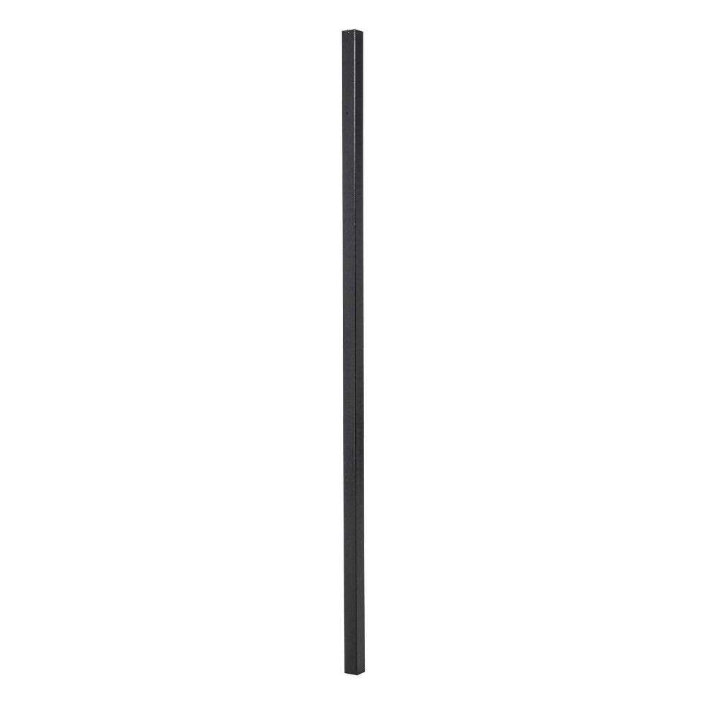 Yardgard Select 4-ft H x 8-ft W Black Steel Welded Wire Yard Fence Panel - Zenithce