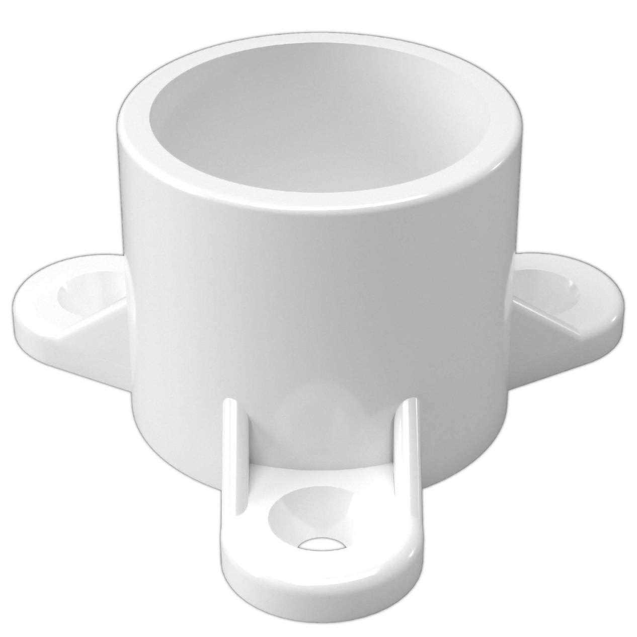 Formufit 1/2 in. Furniture Grade PVC 4-Way Tee - Zenithce