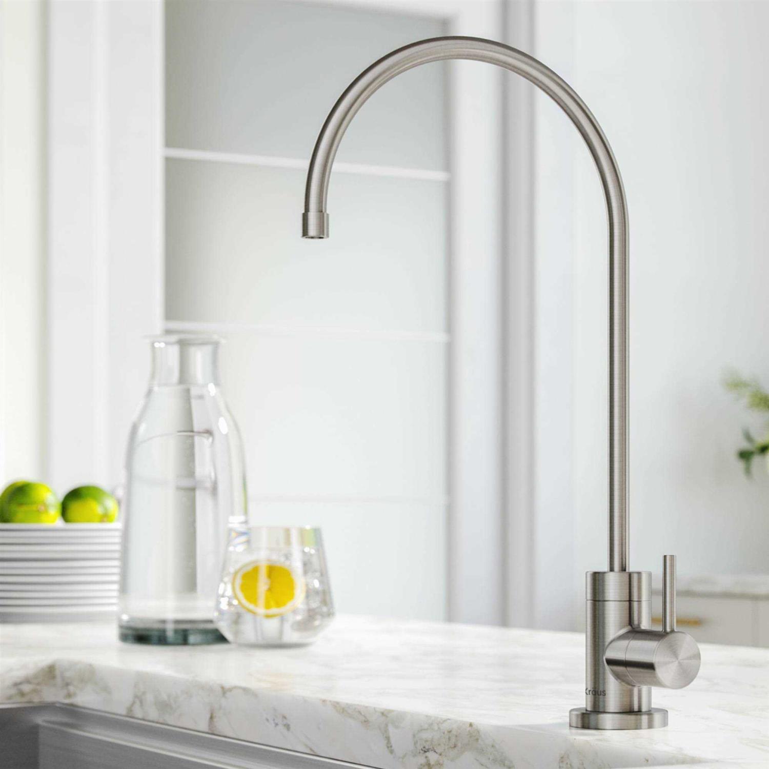 Kraus Purita 100% Lead-Free Kitchen Water Filter Faucet FF-100 - Zenithce