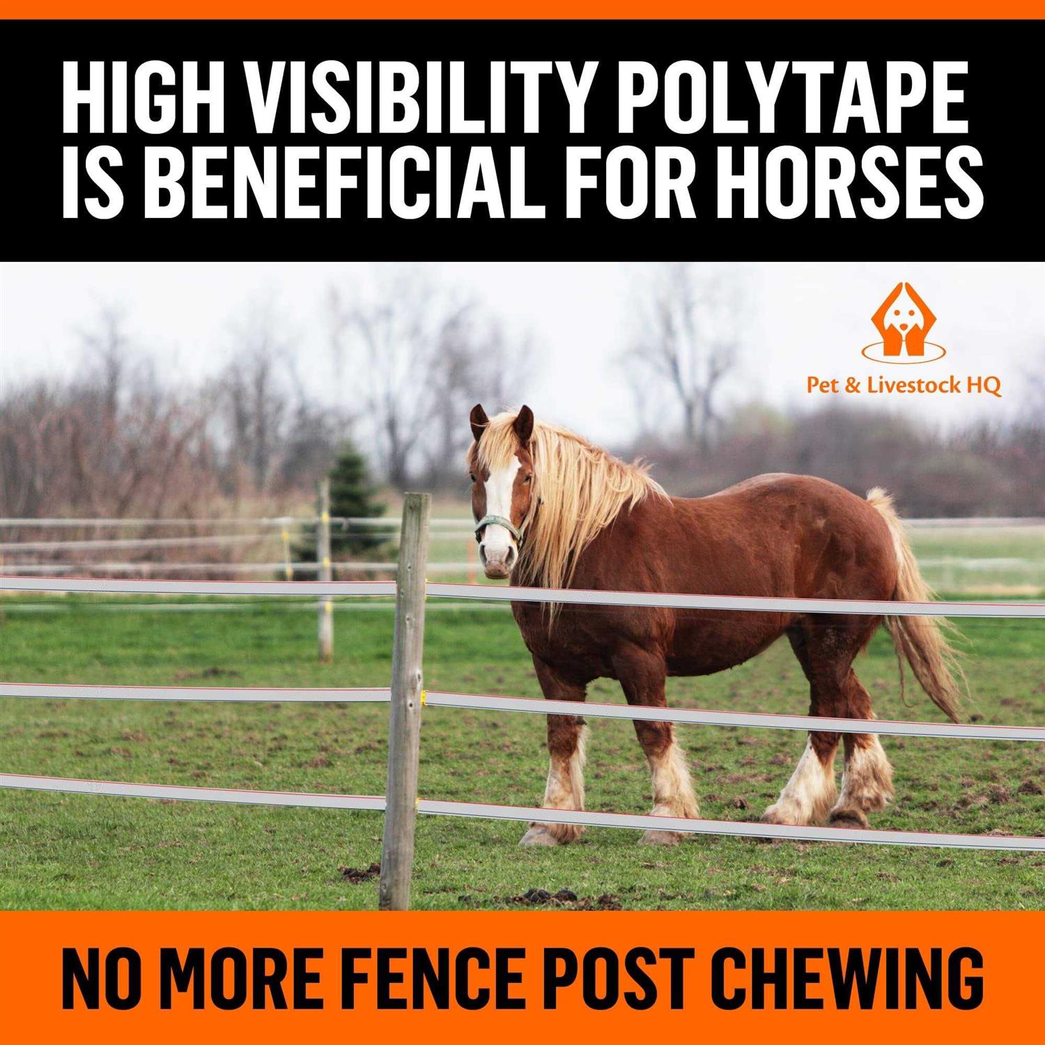 Electric Fence Polywire, Homaisson 500/1000 Meter Electric Fence String, 6 Stainless Steel Strands for Reliable Conductivity and Rust - Zenithce
