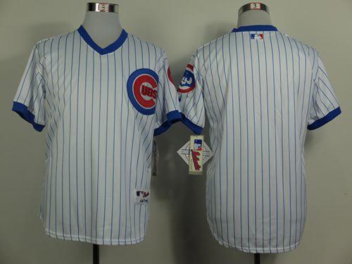 Cubs Blank White 1988 Turn Back The Clock Stitched Jersey - Zenithce