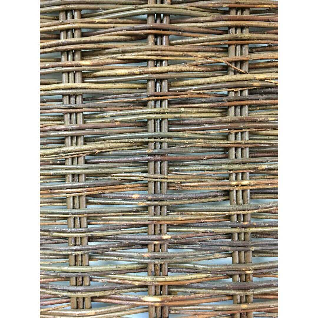 Woven Hurdle Wood Fence Panel MGP - Zenithce