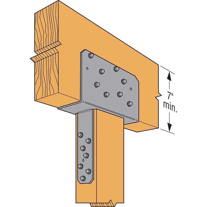 Simpson Strong-Tie CCQ66SDS2.5 Column Cap - Zenithce