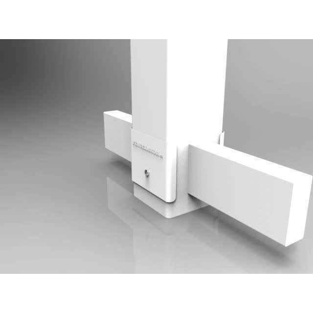 Fence Armor Demi Protection Post Guard Powder Coated Galvanized Steel Post Protector For Fence Post - Zenithce