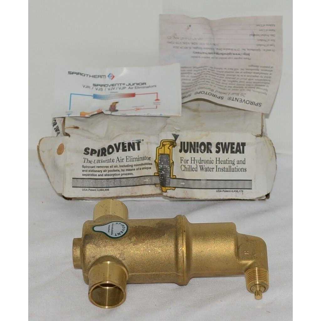 Spirotherm VJR125TM Air Separator - Zenithce