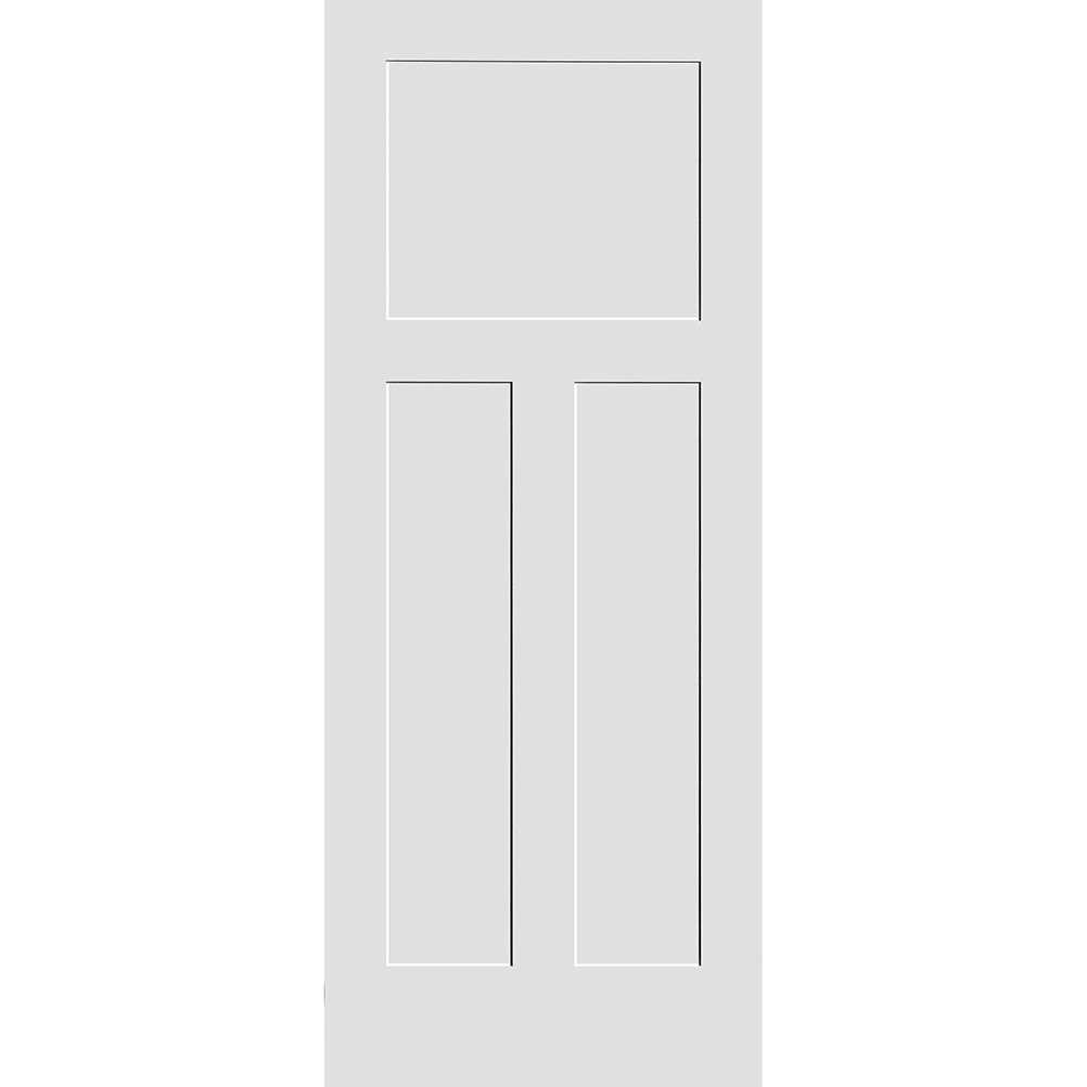Primed 2 Panel Shaker Bi-Fold Door Trimlite - Zenithce
