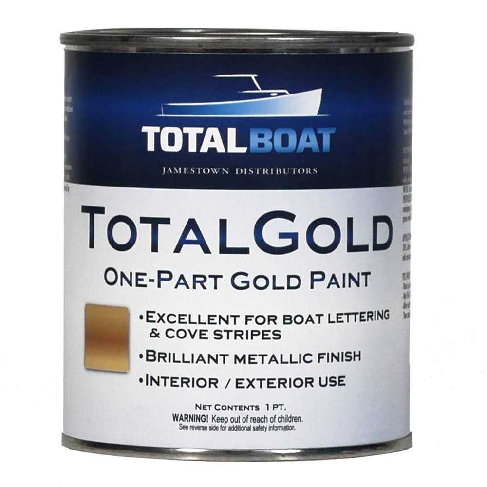 TotalBoat TotalGold Gold Metallic Paint - Zenithce