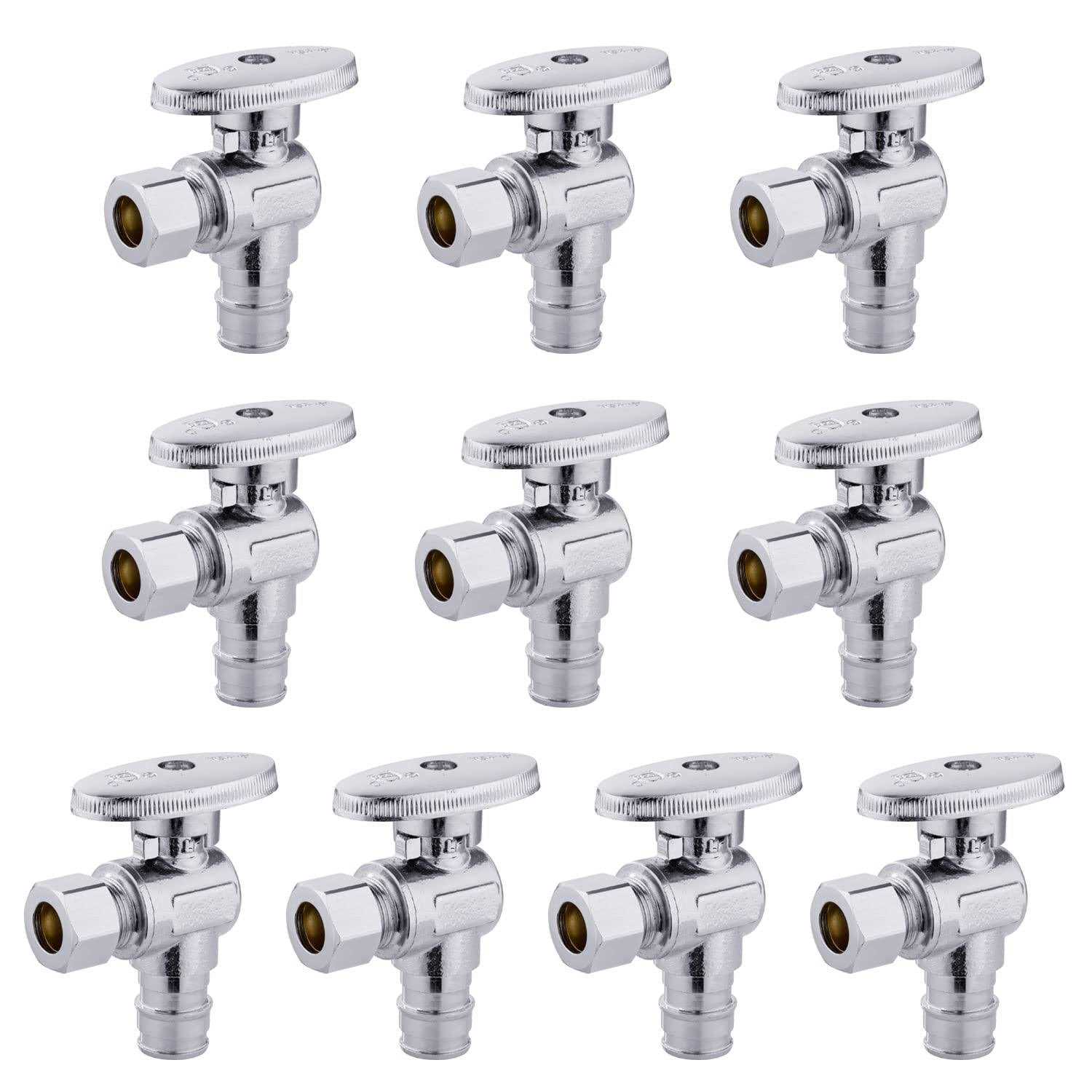 EFIELD Pex Brass Full Port Shut-off Ball Valve for Hot and Cold Water - Zenithce
