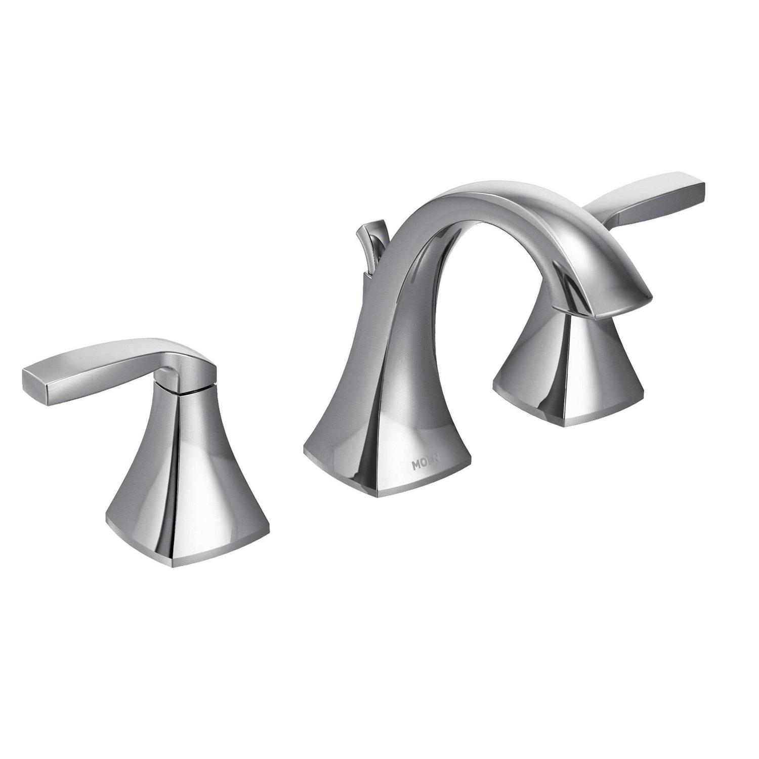 Moen T6805BL Dartmoor Two-Handle Widespread Bathroom Faucet - Zenithce