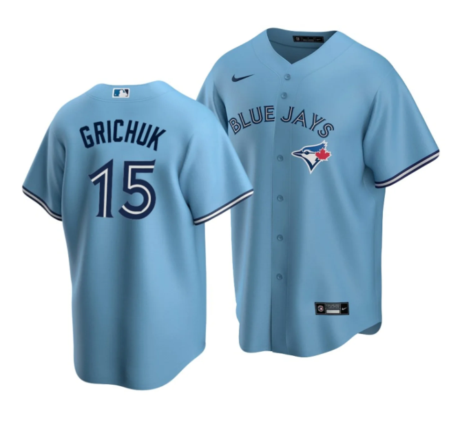 Toronto Blue Jays #15 Whit Merrifield Light Blue Cool Base Stitched Jersey - Zenithce