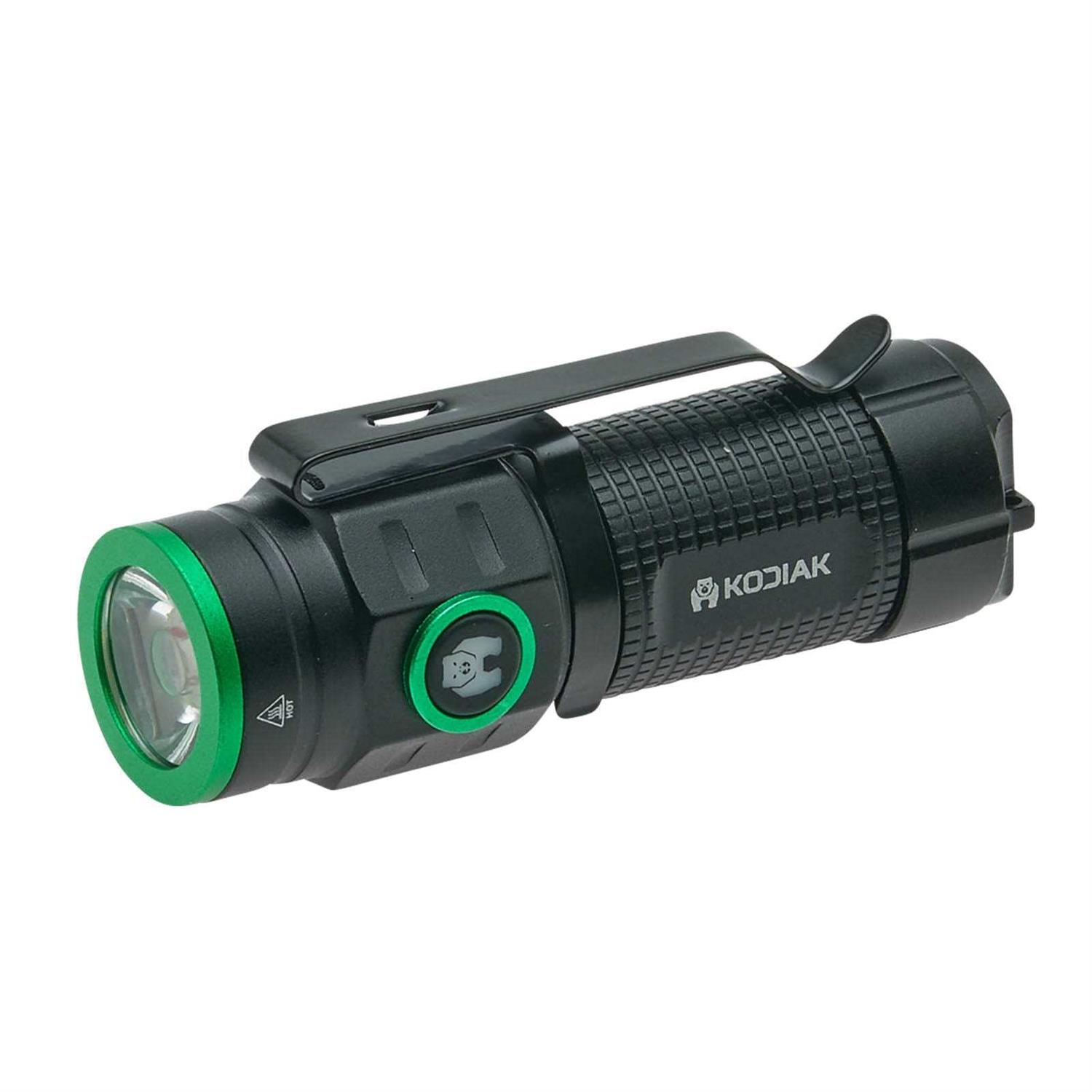 Kodiak Kolossus Rechargeable Tactical Flashlight COB LED Light Output 15K Lumens - Zenithce