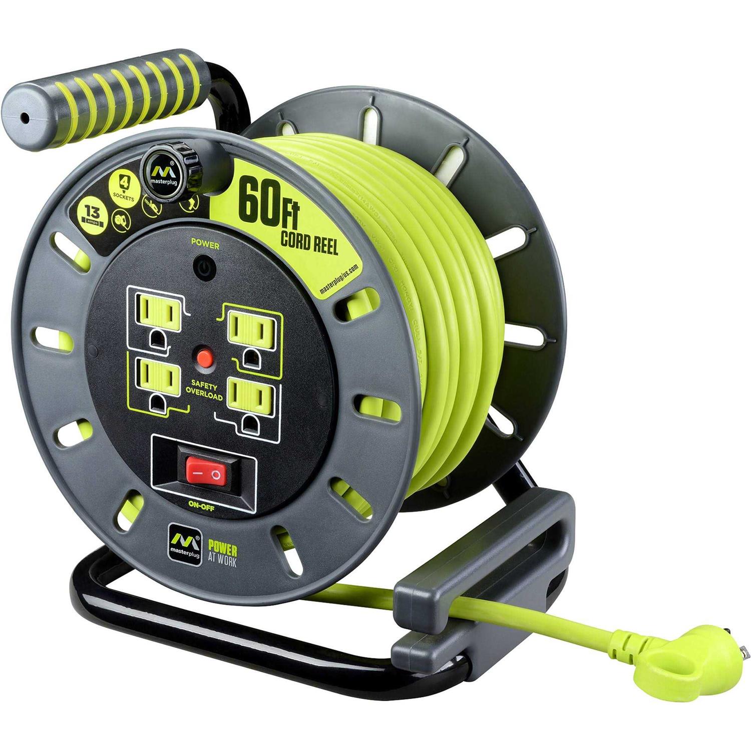 Masterplug 40-ft PVC Cord Reel - Zenithce