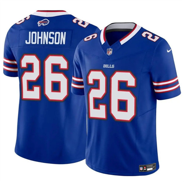 Buffalo Bills #26 Ty Johnson Royal 2024 F.U.S.E. Vapor Untouchable Limited Stitched Jersey - Zenithce