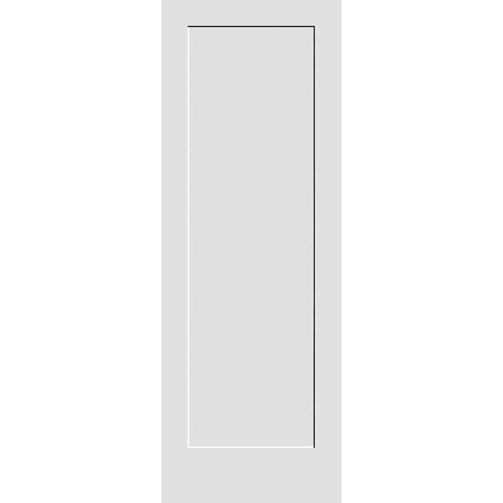 Primed 1 Panel Interior Shaker Door Slab Trimlite - Zenithce