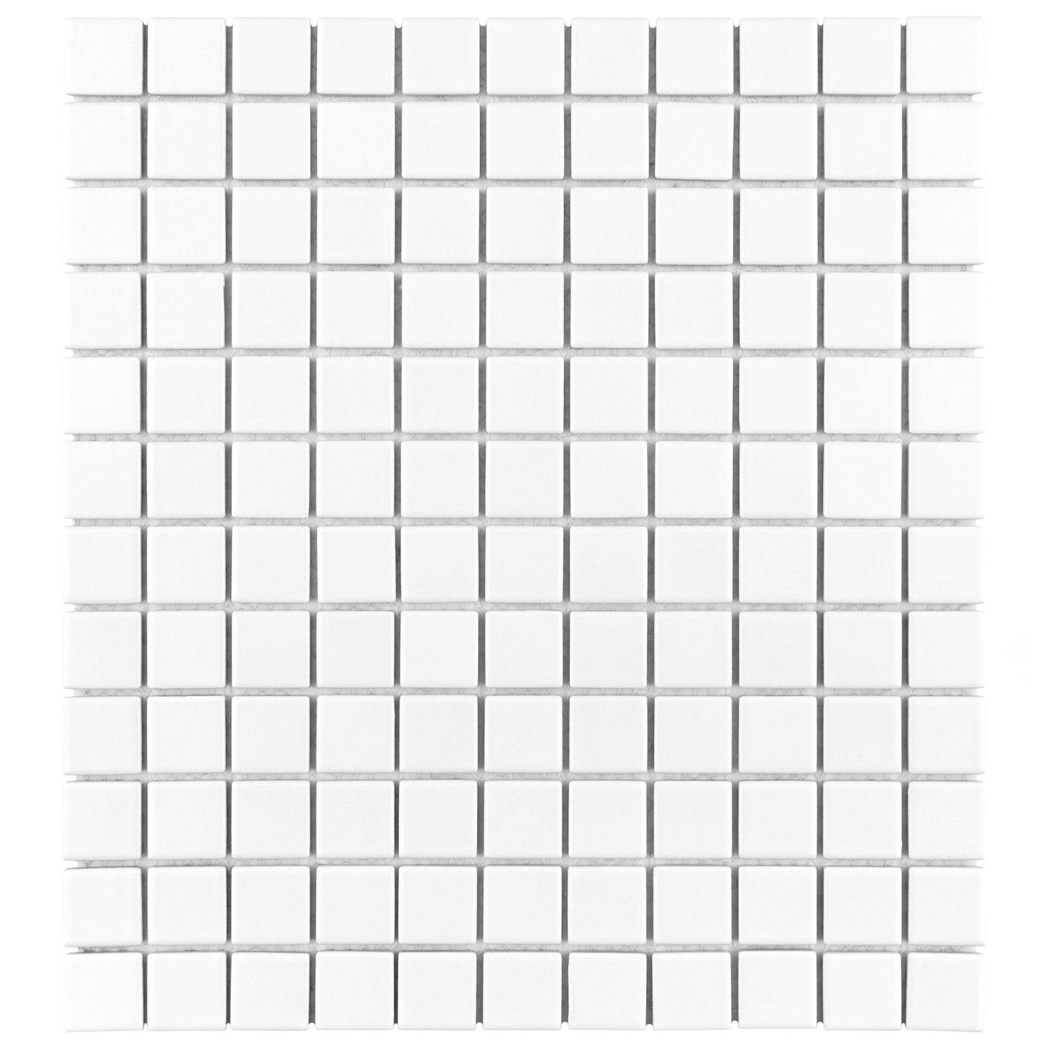 Metro Lantern 3 x 3 Porcelain Arabesque Mosaic Wall & Floor Tile Merola Tile - Zenithce