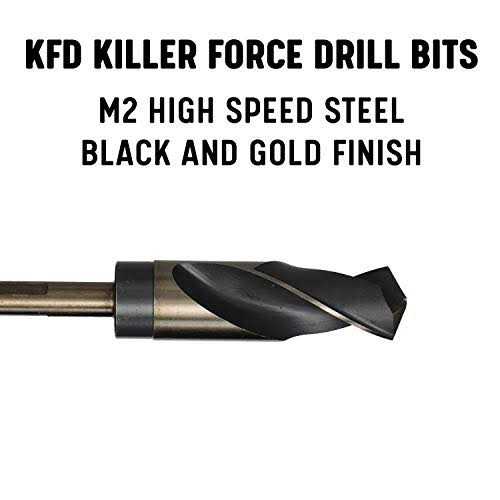 Reduced Shank HSS Black & Gold KFD Drill Bit - Zenithce