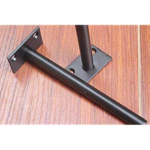 Mhmydz 4 Pcs Black Steel Heavy Duty’L’ Corner Brace Joint Angle Bracket Shelf Bracket Wall Hanging with Screws 125mmX75mm/5 InchX3 Inch Decorative Cor - Zenithce
