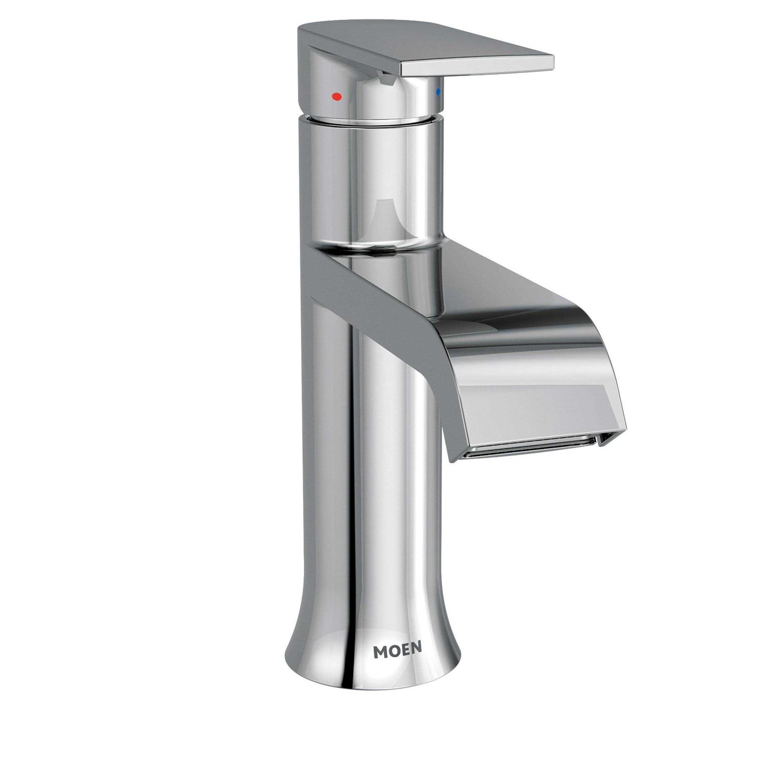 Moen Genta Brushed Nickel Two-Handle Bathroom Sink Faucet 8 - Zenithce