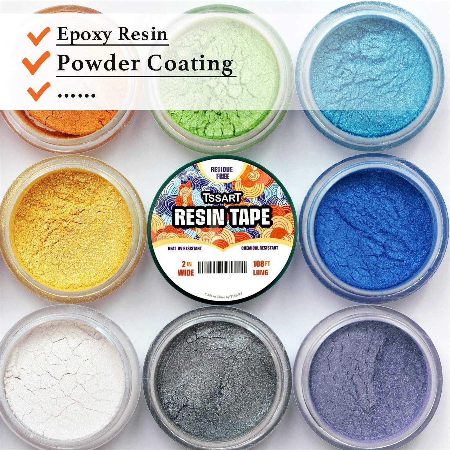 Tssart Resin Tape for Epoxy Resin Molding Silicone Thermal Adhesive Tape, Oxidation and High Temperature Resistance Easy Peeling - Zenithce