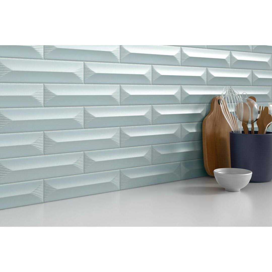 Euphoria 3 x 12 Beveled Ceramic Tile Emser Tile W30EUPH - Zenithce