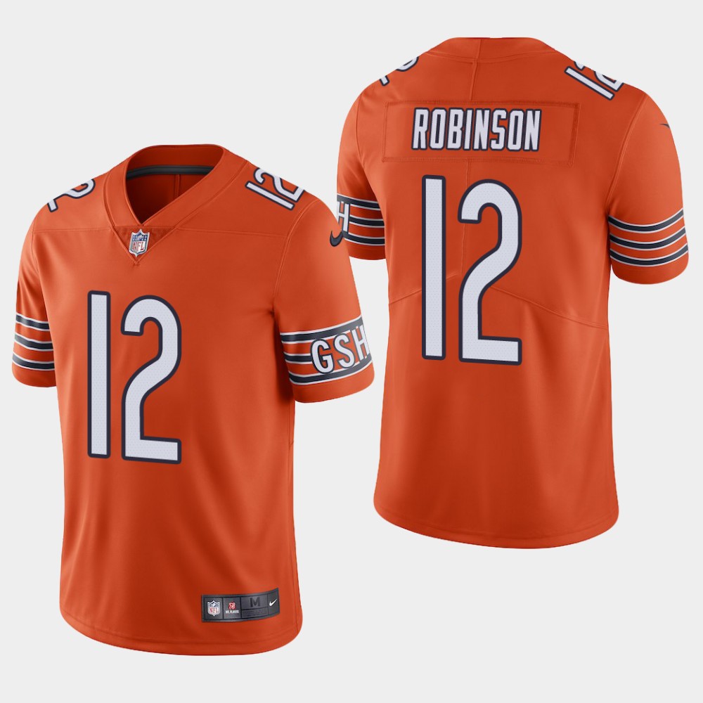 Chicago Bears#12 Allen Robinson Orange Vapor Untouchable Limited Stitched Jersey - Zenithce
