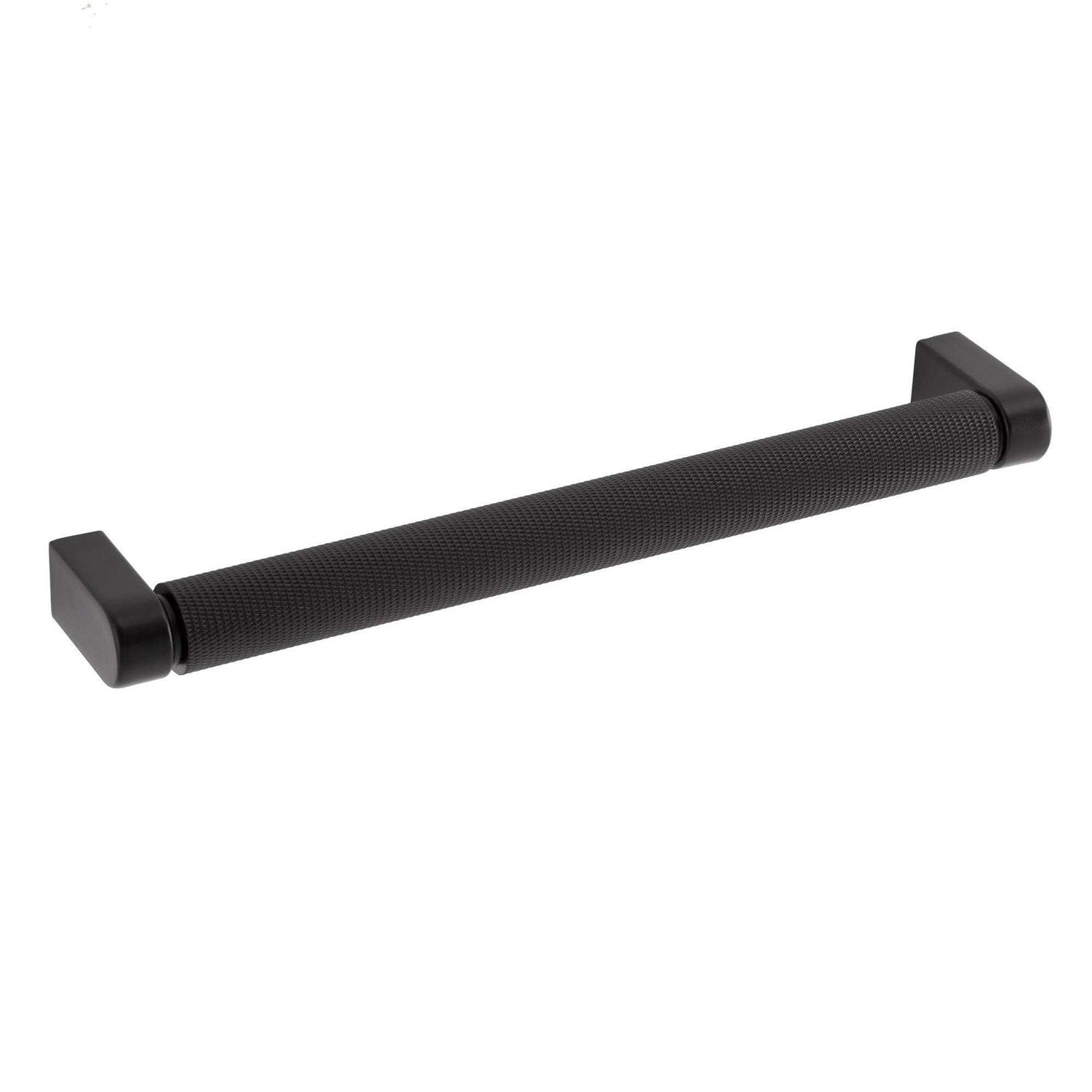 Sumner Street Home Hardware Kent Knurled 7 in. Satin Brass Drawer Pull - Zenithce