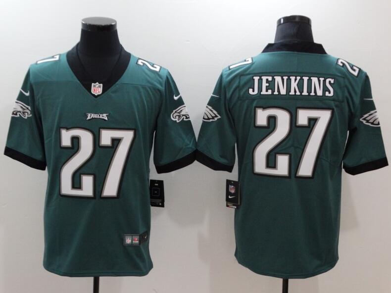 Philadelphia Eagles #27 Malcolm Jenkins Green Vapor Untouchable Limited Stitched Jersey - Zenithce