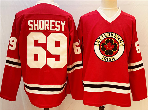 Letterkenny #69 Shoresy Irish Hockey Jersey - Zenithce