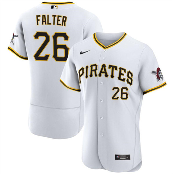 Pittsburgh Pirates #26 Bailey Falter White Flex Base Stitched Jersey - Zenithce