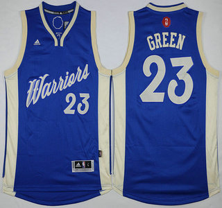 Golden State Warriors #23 Draymond Green Revolution 30 Swingman 2015 Christmas Day Blue Jersey - Zenithce