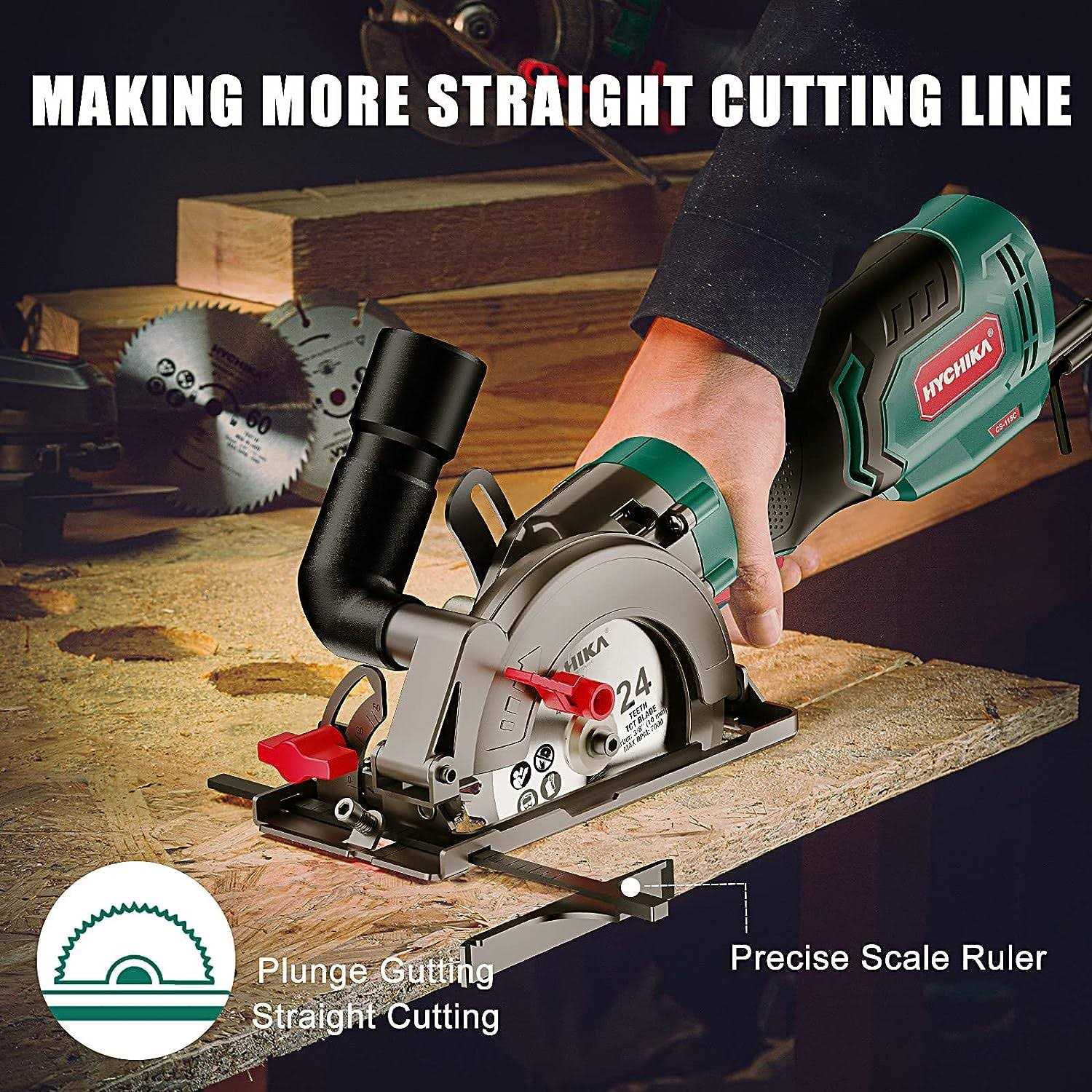 HYCHIKA Electric Mini Circular Saw - Zenithce