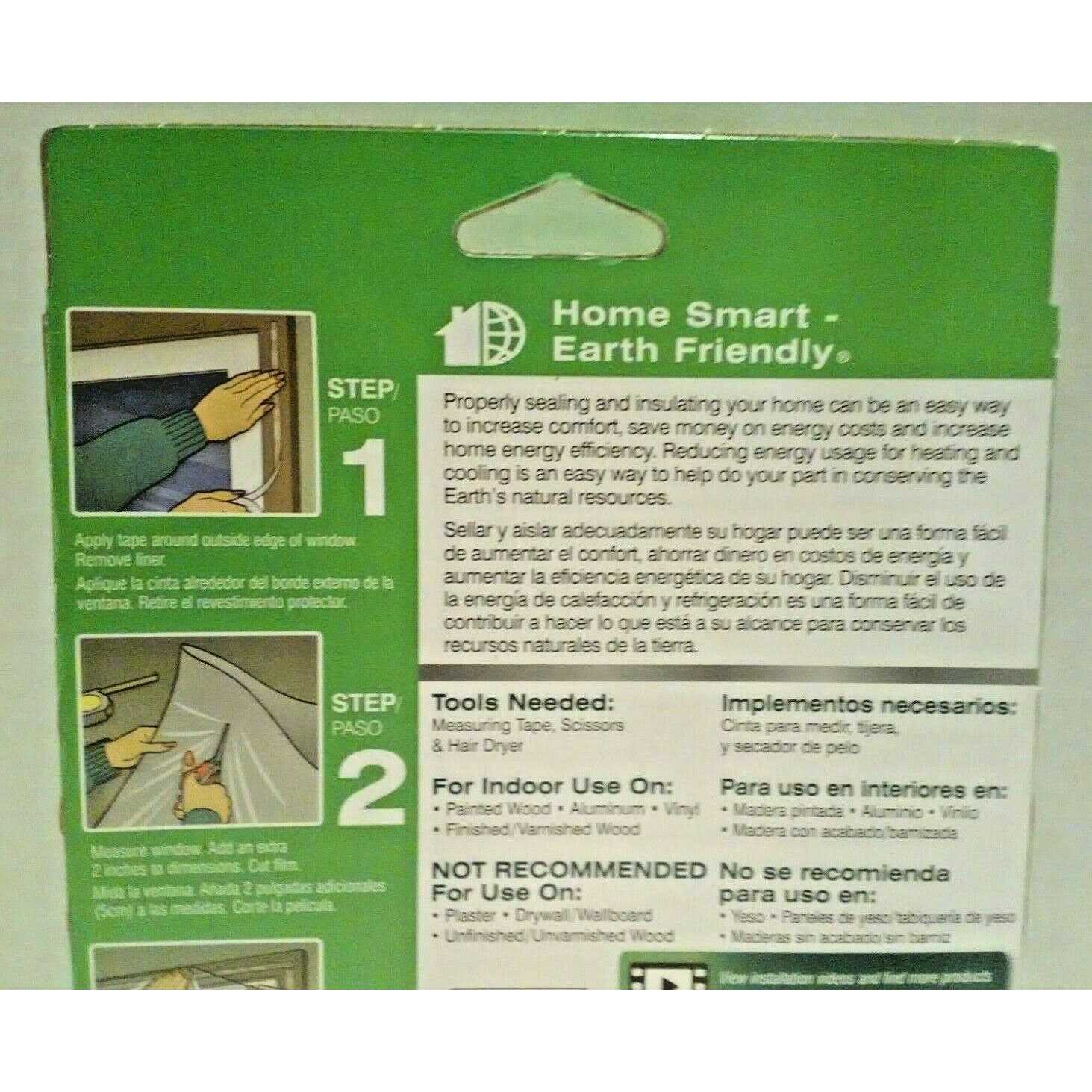Duck Brand Shrink Film Window Insulation Kit - Zenithce