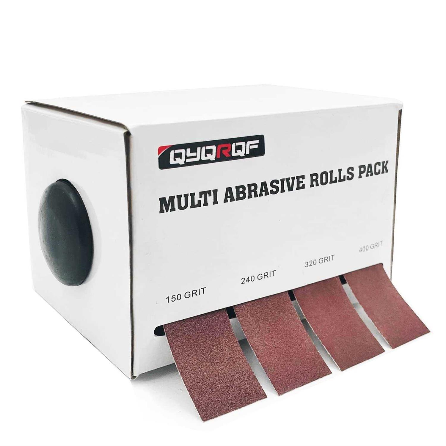 Qyqrqf Emery Cloth Roll Grits Abrasive Sandpaper Rolls Assorted Sand Paper - Zenithce
