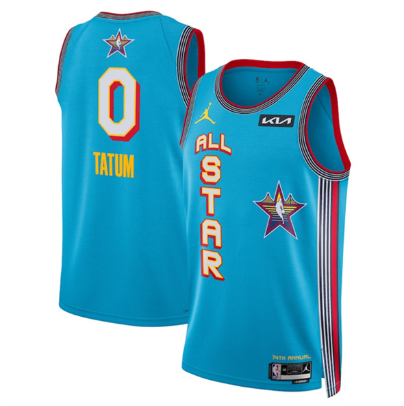 2025 All-Star #0 Jayson Tatum Light Blue Stitched Jersey - Zenithce