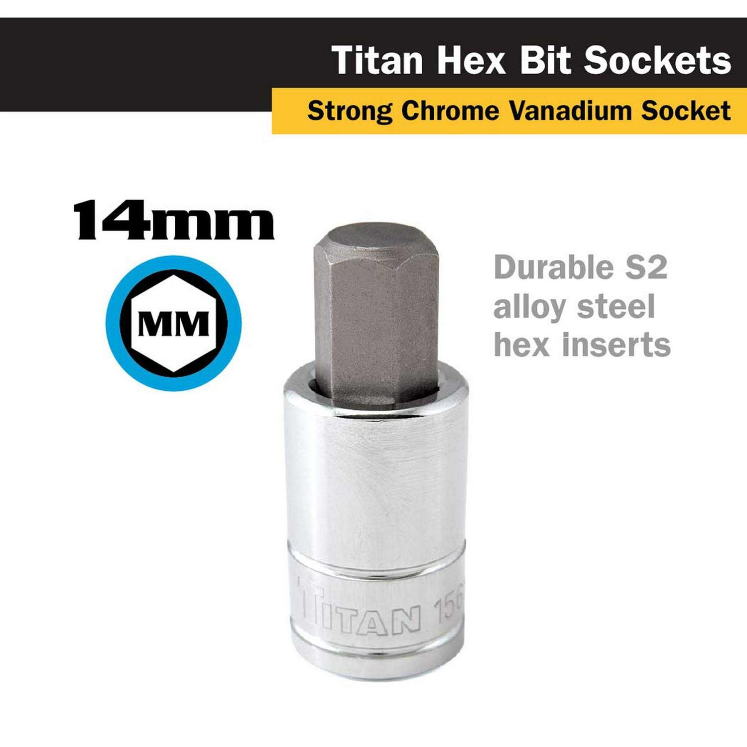 Titan Hex Bit Socket - Zenithce