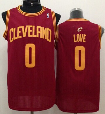 Cleveland Cavaliers #0 Kevin Love Red Swingman Jersey - Zenithce